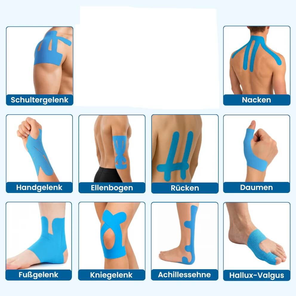 BODY TAPE | Kinesiology Tape zum selber tapen